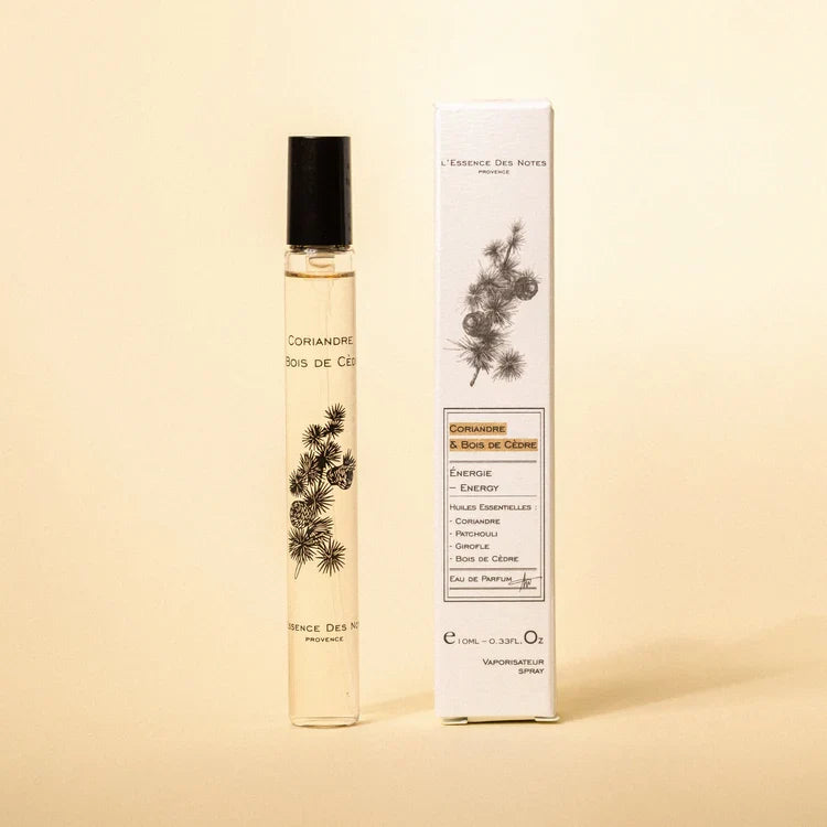 Eau de parfum Coriandre & Bois de Cèdre – 10 ml