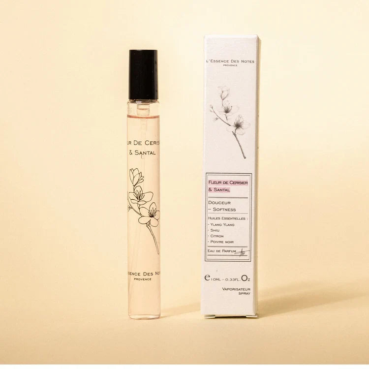 Eau de parfum Fleur de Cerisier & Santal – 10 ml