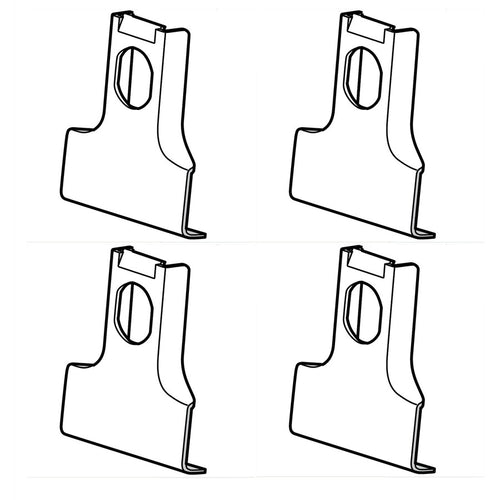 4 pattes de fixation THULE 1353
