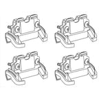 4 pattes de fixation THULE 4002
