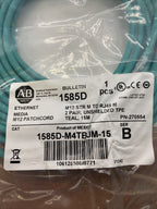 Allen Bradley 1585D-M4TBDM-15 Ethernet M12 mâle droit 15 mètre1