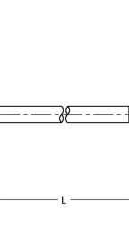 Turck RSM 34-2M CORDSET, A, STRAIGHT MALE, MALE: 14 AWG, 3 PIN, 600V, 15A, 2M6
