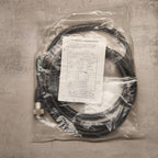 Turck RSM 34-2M CORDSET, A, STRAIGHT MALE, MALE: 14 AWG, 3 PIN, 600V, 15A, 2M1