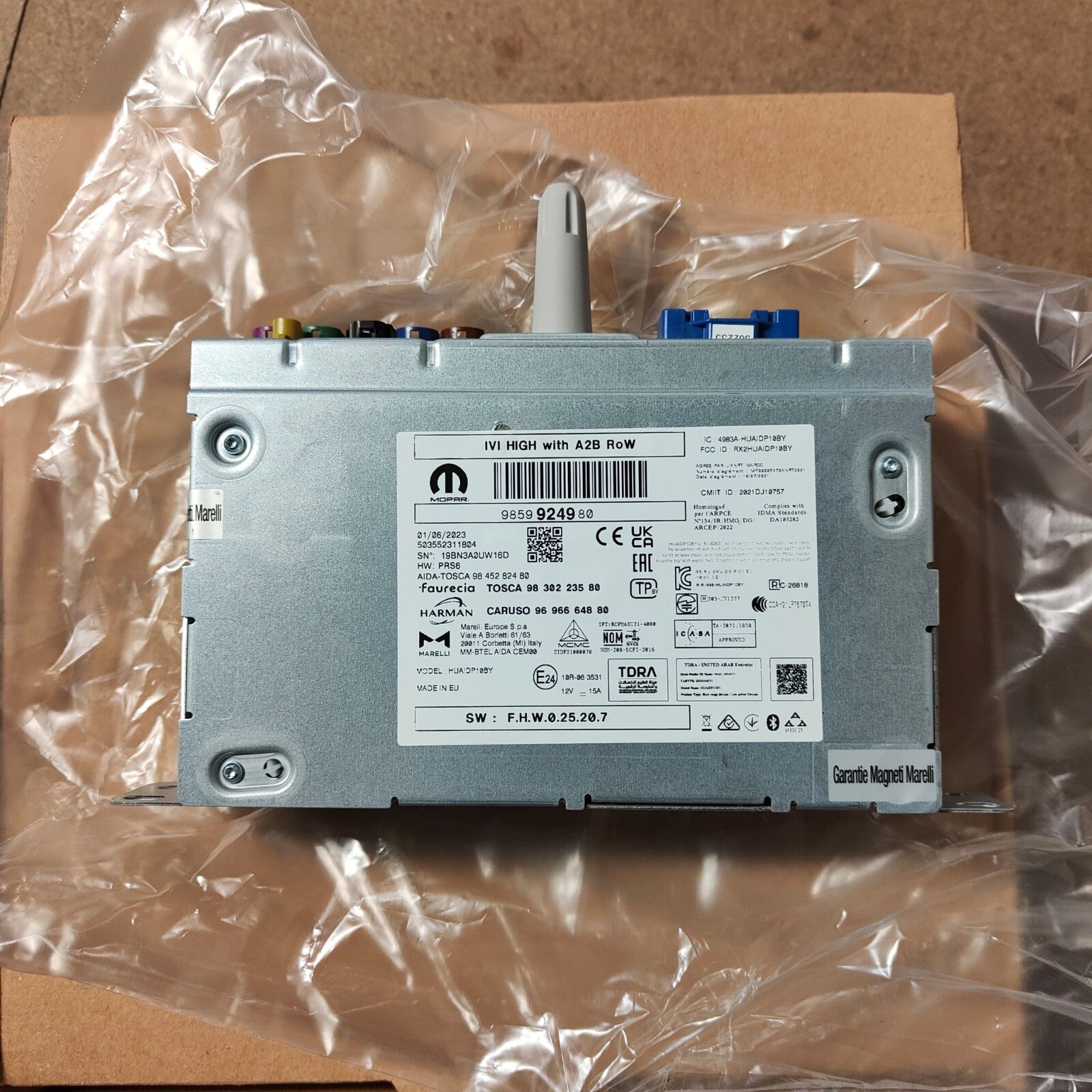 Module Autoradio connecter - 9859924980 - Jeep / Alfa Romeo1