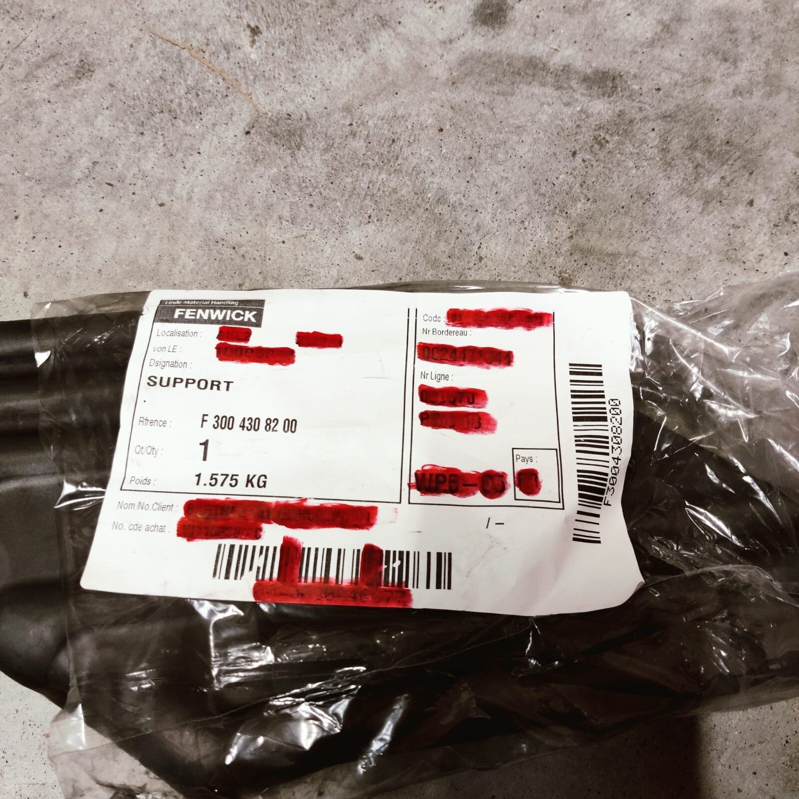 LINDE - Support - 30043082002