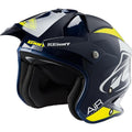 KENNY 6 Casque Trial TRIAL AIR - Navy/Jaune fluo - Taille : L0