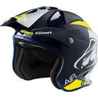 KENNY 6 Casque Trial TRIAL AIR - Navy/Jaune fluo - Taille : L0