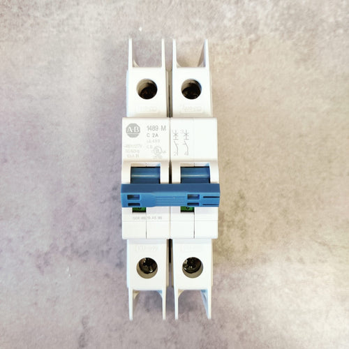 Allen Bradley - Disjoncteur 1489-M2C020 SER.D, 2 POLE, C CURVE, 2A0