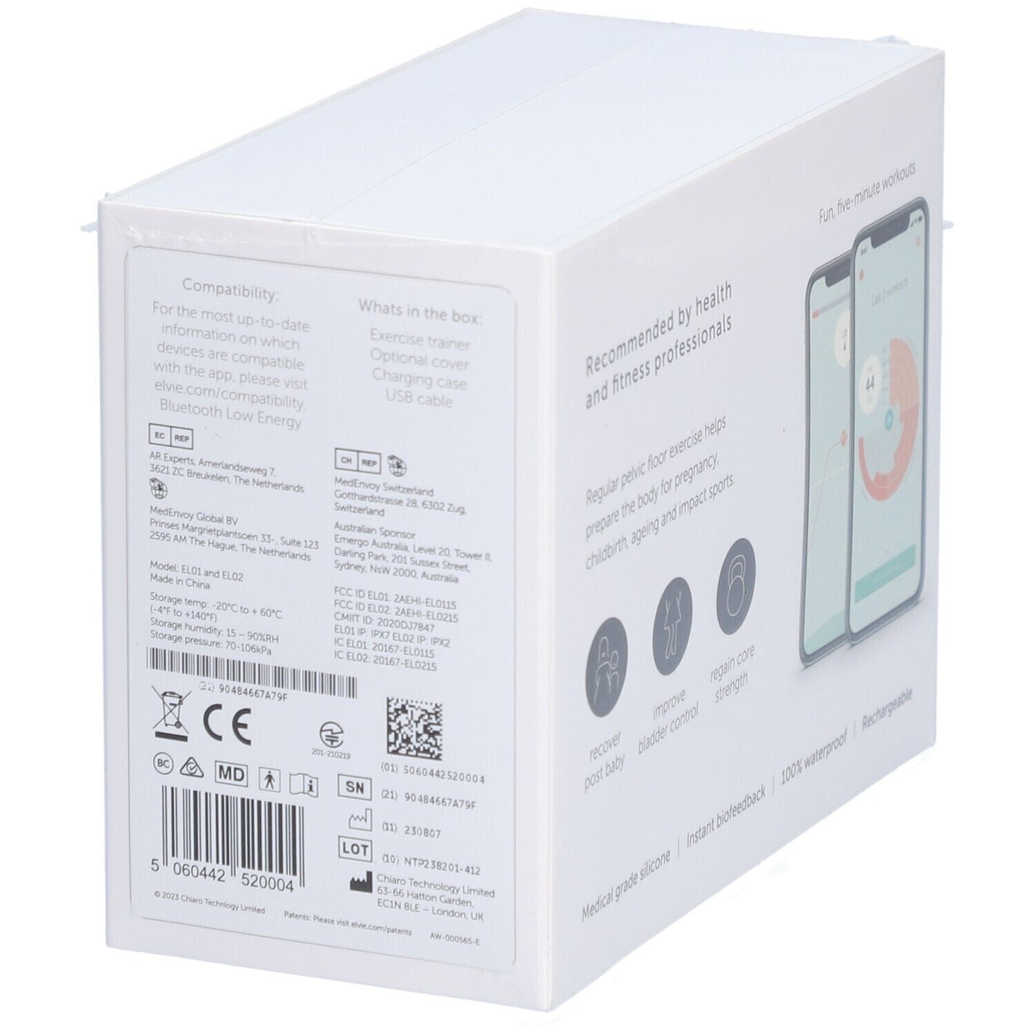 Elvie - Trainer Rééducateur périnéal connecté3