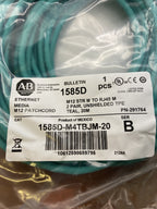 Allen Bradley 1585D-M4TBDM-20 Ethernet M12 mâle droit 20 mètre1