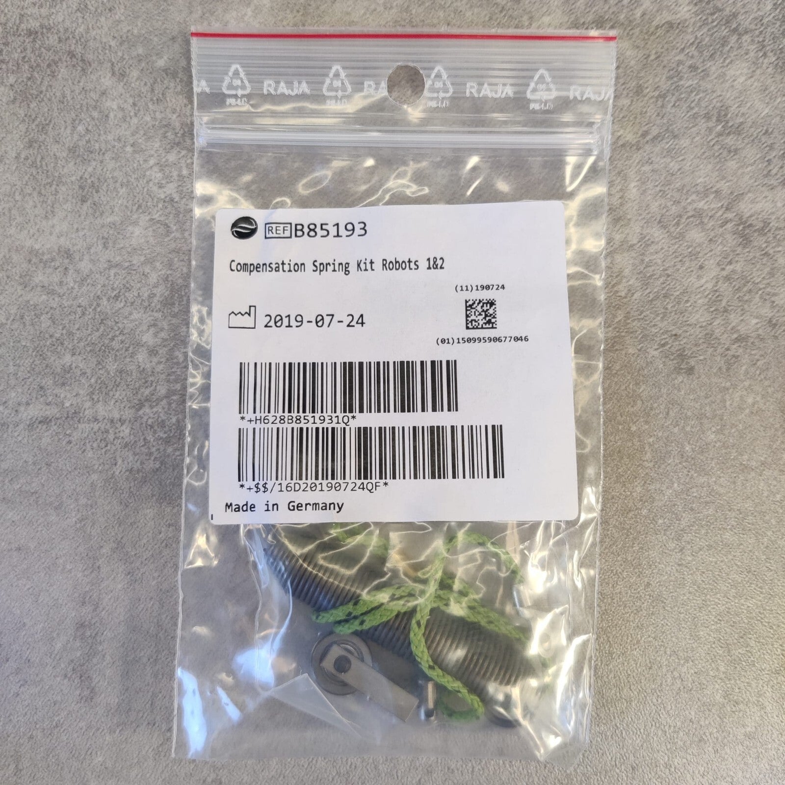 Beckman Coulter - B85193 Compensation Spring Kit Robots 1&21