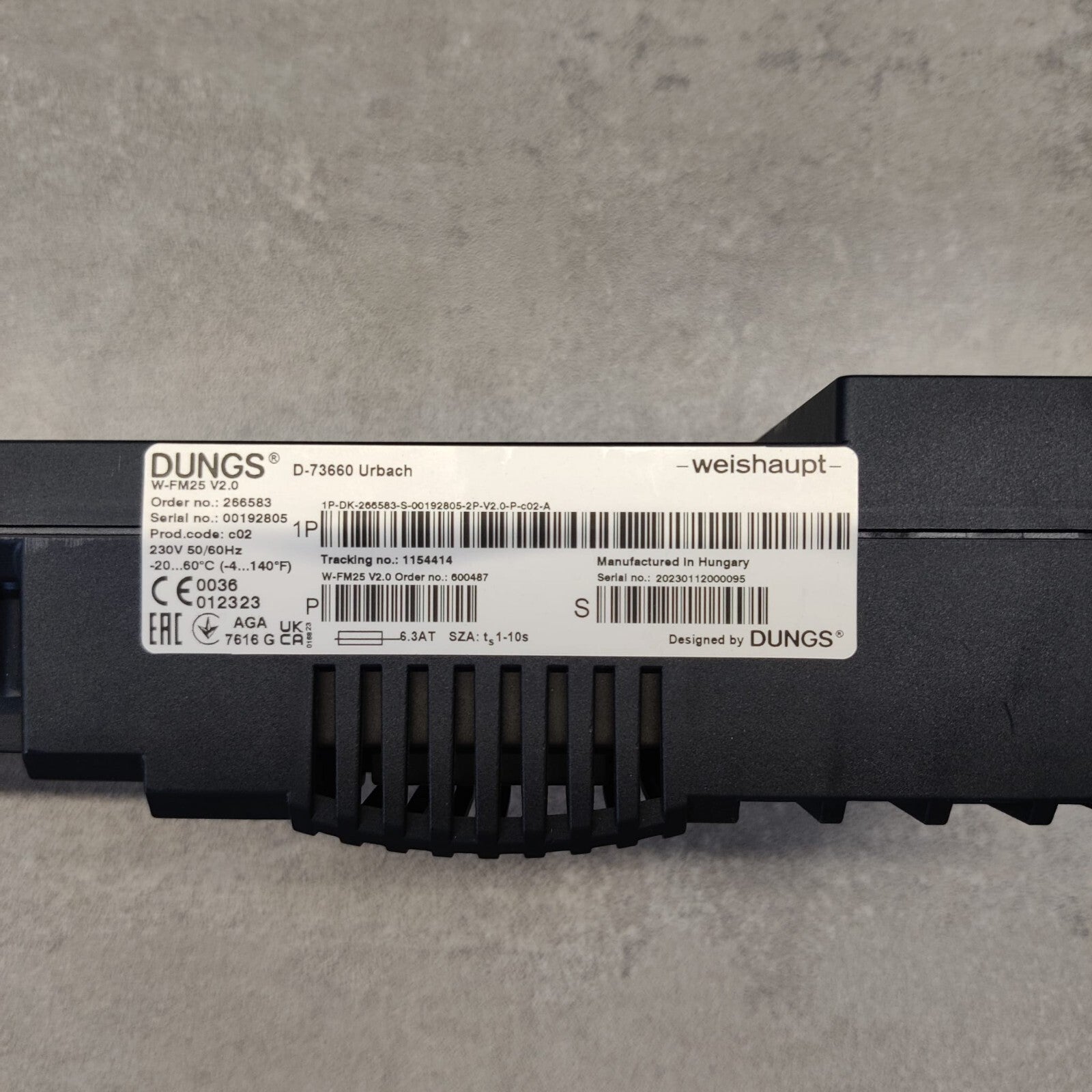 Weishaupt gestionnaire de combustion - W-FM25 IB 230V - 230301004401