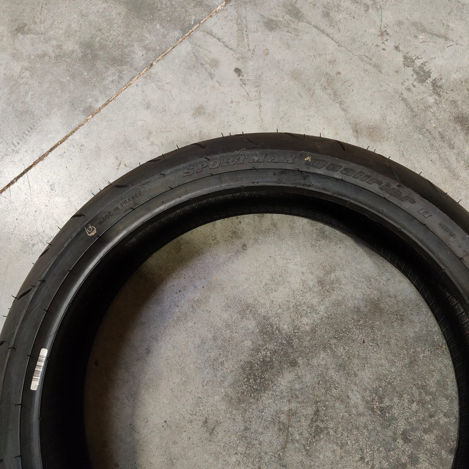 120/70 ZR17 58W Pneu Été DUNLOP Sportmax Qualifier I Moto3