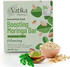 Lot de 12 Shampoings Solides Vatika Naturals " Boosting Moringa Bar" - 75g0