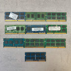 Lot de 10 barrettes de RAM PC3 / PC3L - Non téstées1