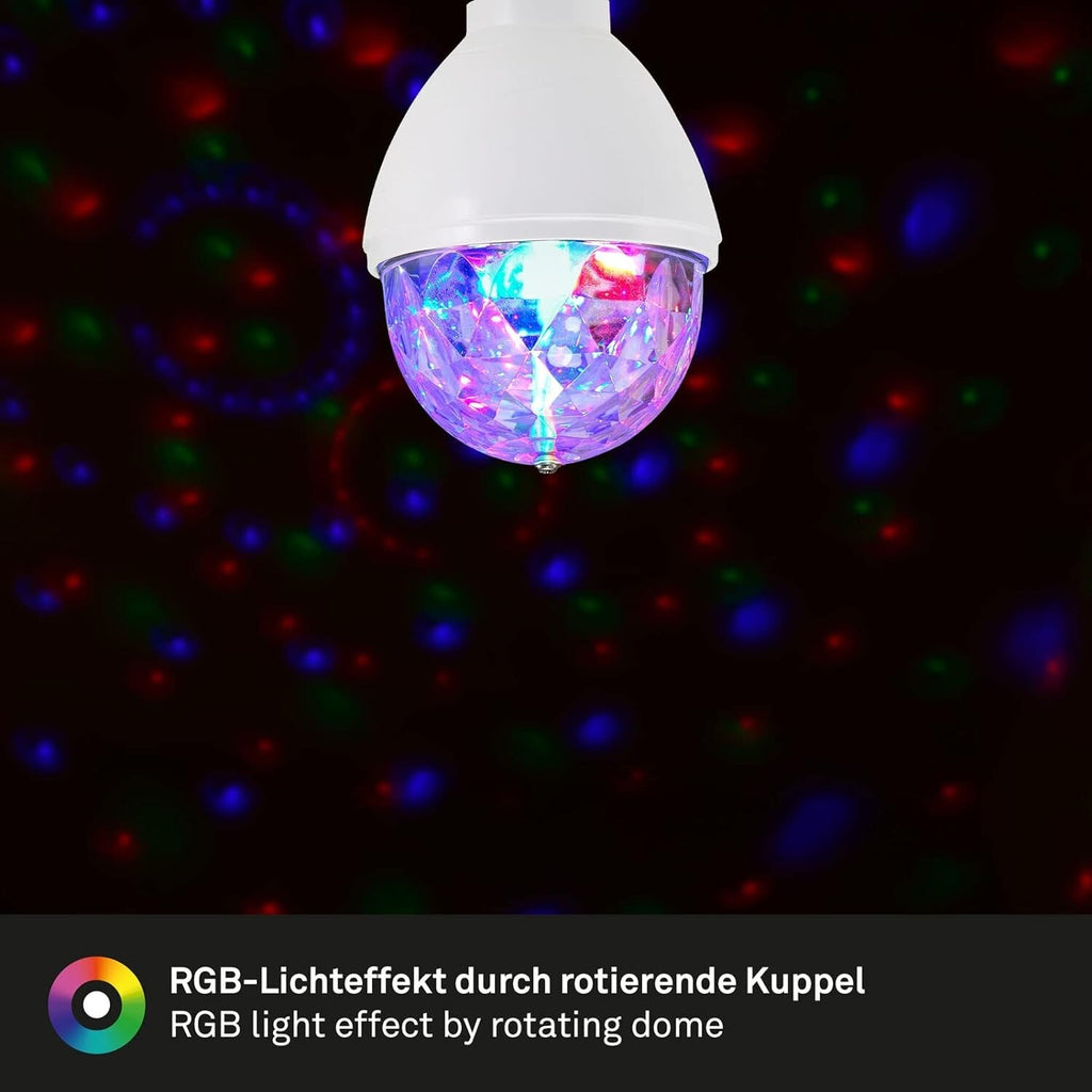 Lot de 10 ampoules disco BRILONER 0528-003 E27, 3 W1