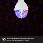 Lot de 10 ampoules disco BRILONER 0528-003 E27, 3 W1