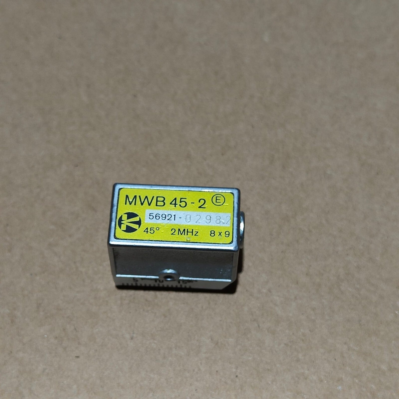 Sondes à ultrasons Krautkramer MWB 45-2 45° 2 MHz 8 x 90