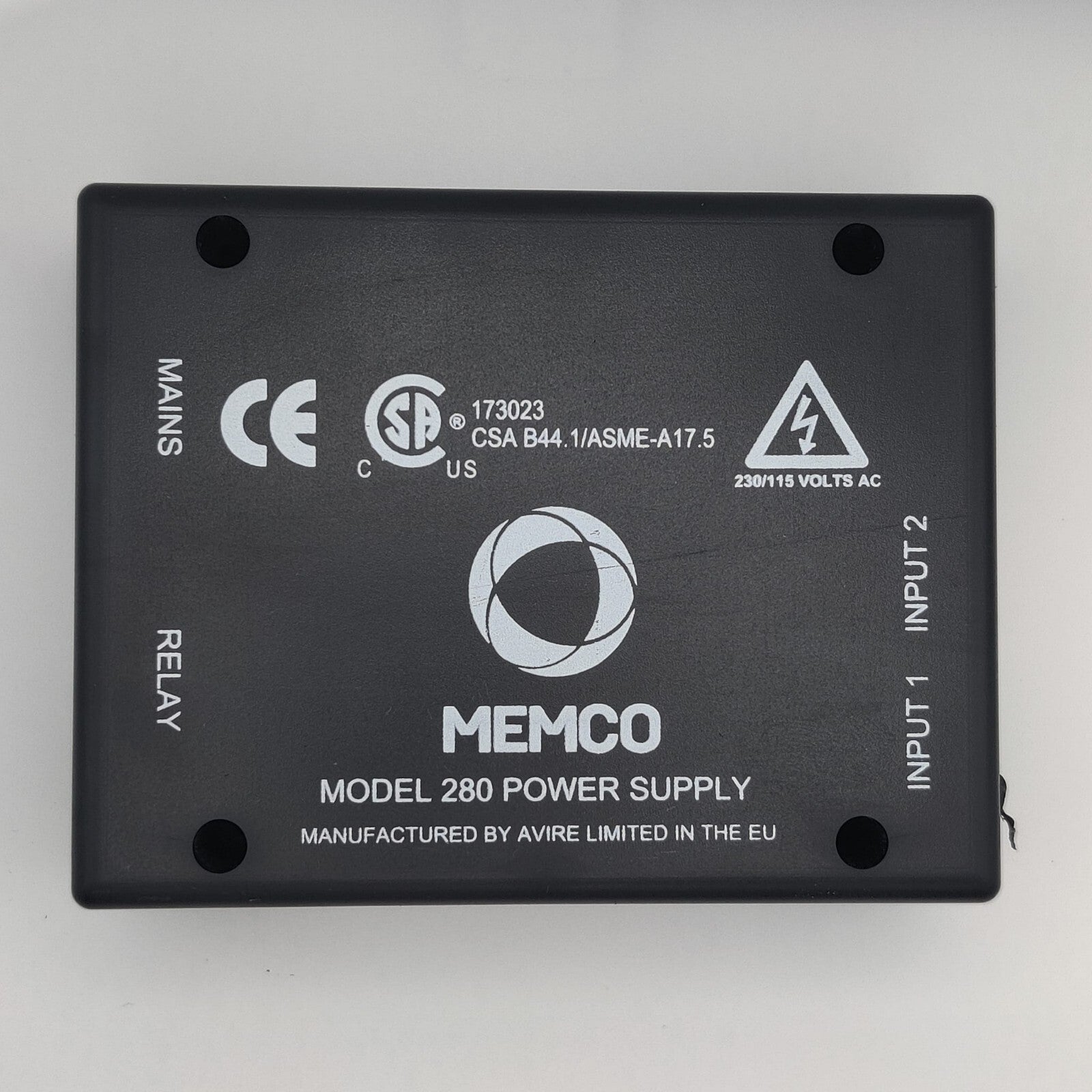 Memco Boîtier d`alimentation Série 280 115 V - 240 V0