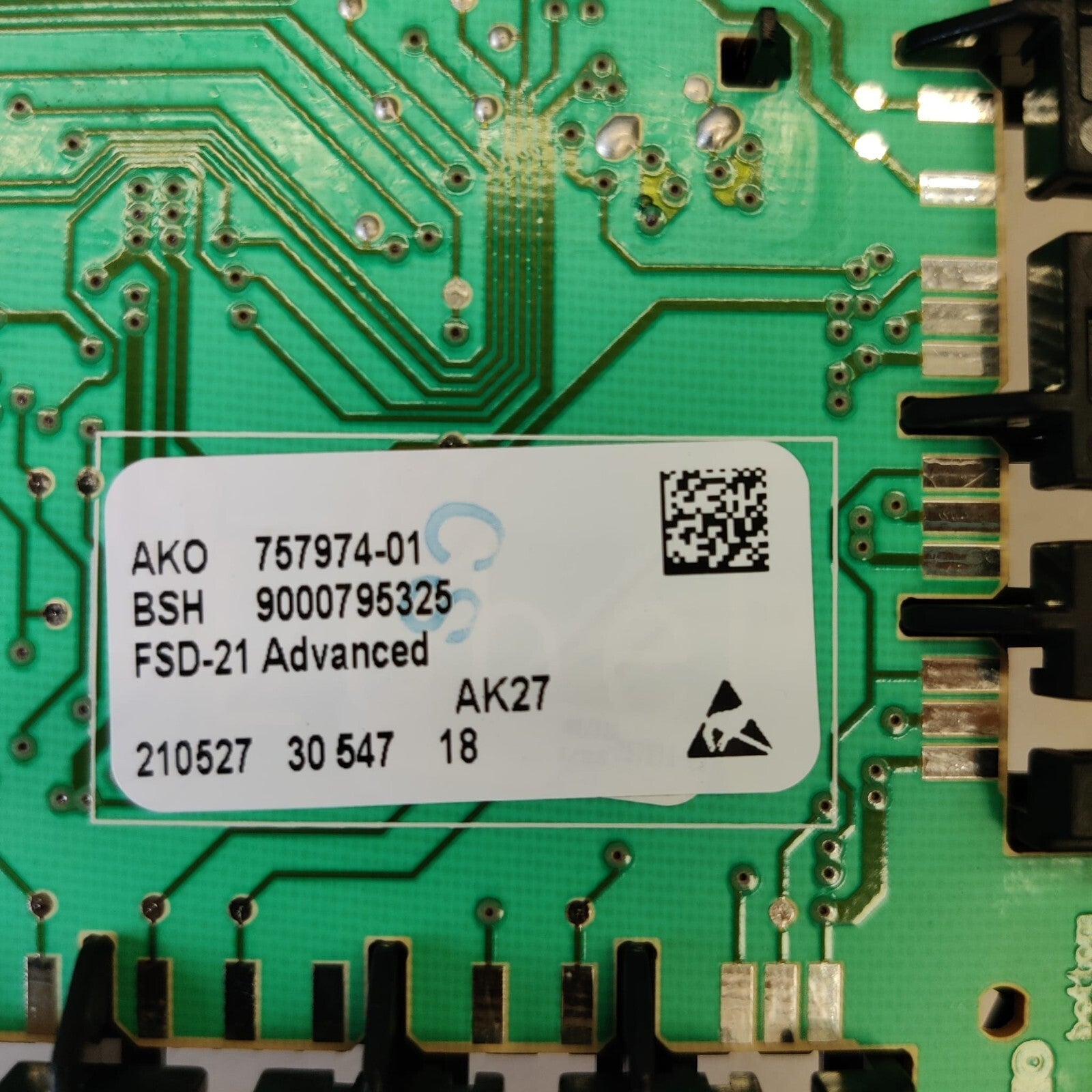 Module de contrôle 757974-01 pour machine à laver SIEMENS2