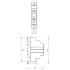 ALIMENTATION RAIL DIN IZYX PSDX240.75 - 24V 0,75A1