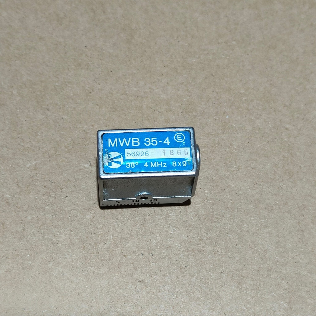 Krautkramer - Convertisseur MWB 35-4 38° 4MHz 8x90