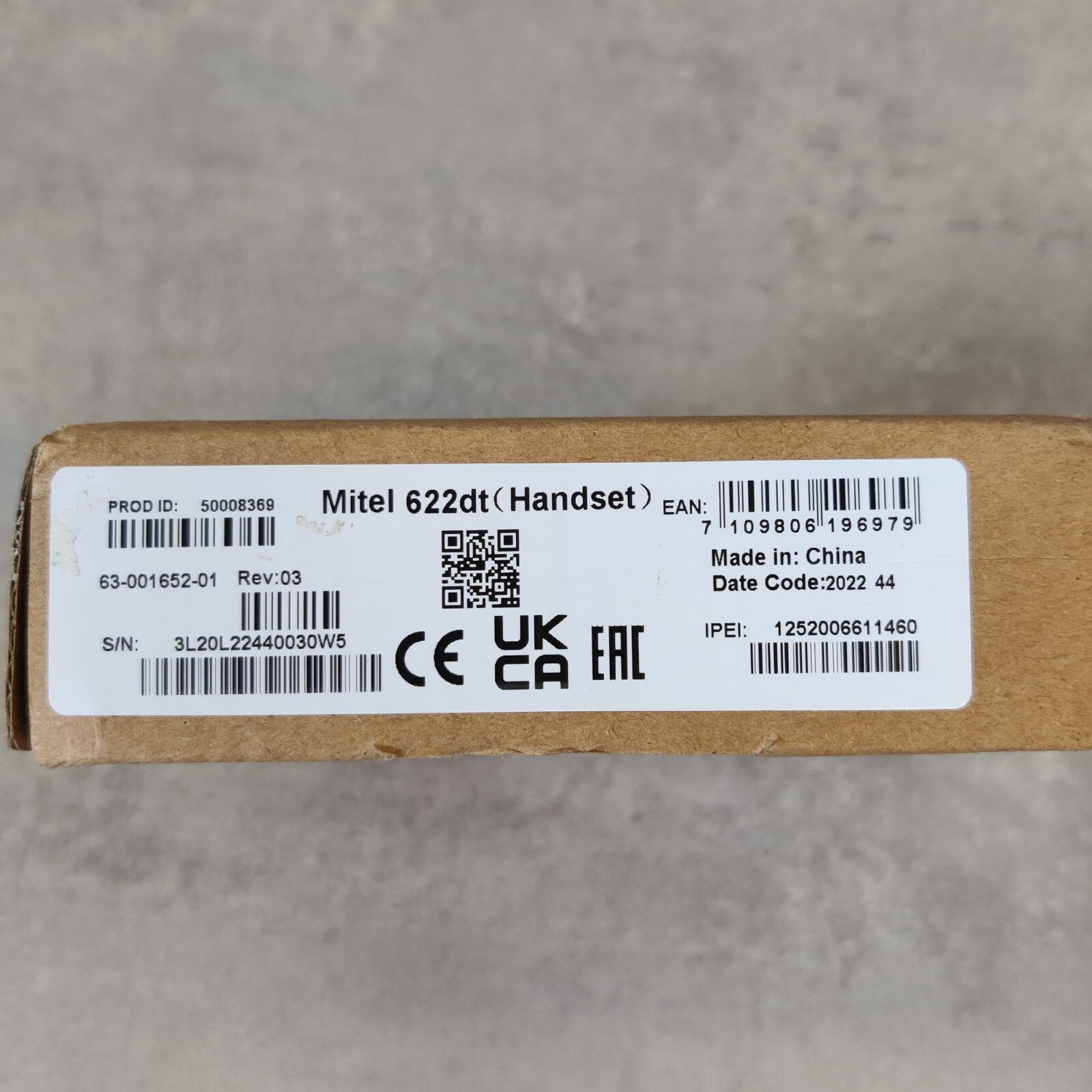 Mitel 622DT - Téléphone IP - traitement antimicrobien2