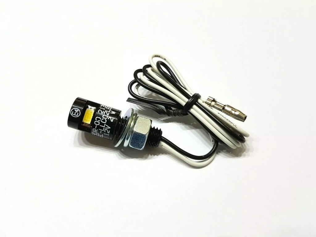 Lot de 10 LED 50R-00 2135 EC-LL002LED - 12V 2W pour plaque moto0