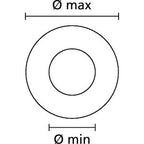 Repères WIC2 Noir, D= 2,8 à 3,8 mm, section 1,5 à 2,5 mm², marquage 0 x1000