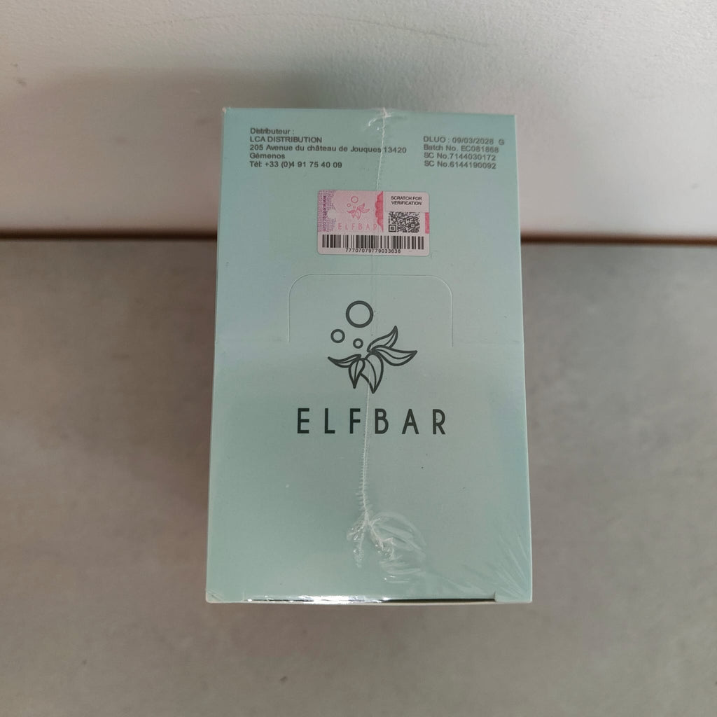 Pack de 10 pods ELFBAR Elfa pro - Menthe Verte 20mg